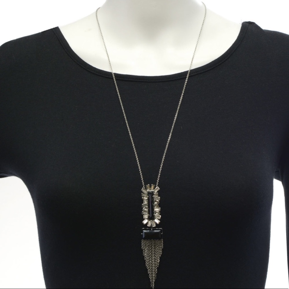 Alexis Bittar, Miss Havisham Baguette  Necklace